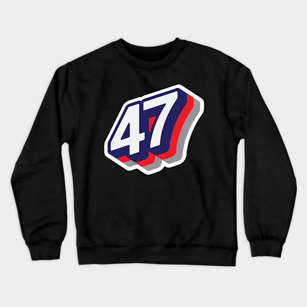 47 Crewneck Sweatshirt by MplusC